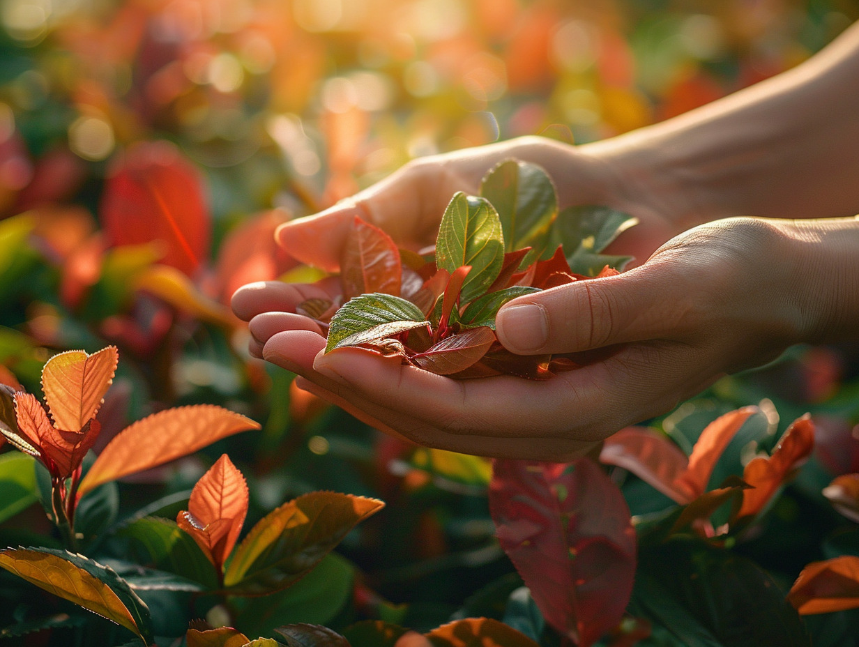 feuilles photinia