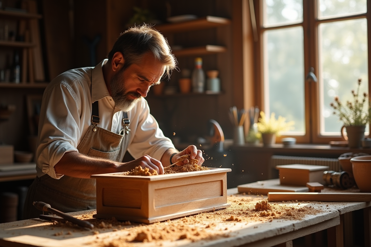 jardinière artisanale