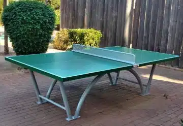 entretenir sa table de ping-pong extérieure